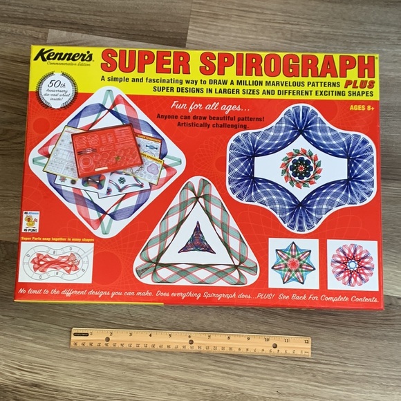 Kenner's Super Spirograph Plus 50th Anniversary Commemorative Edition Kenner - Picture 5 of 7